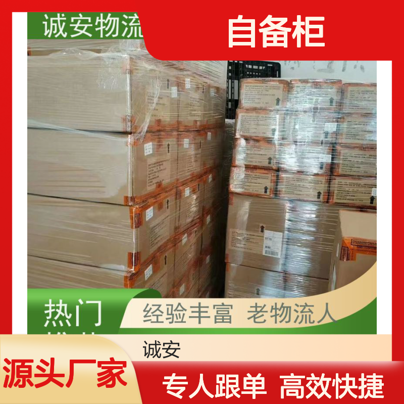 诚安物流45尺自备柜阳江到东莞专人跟单次日到