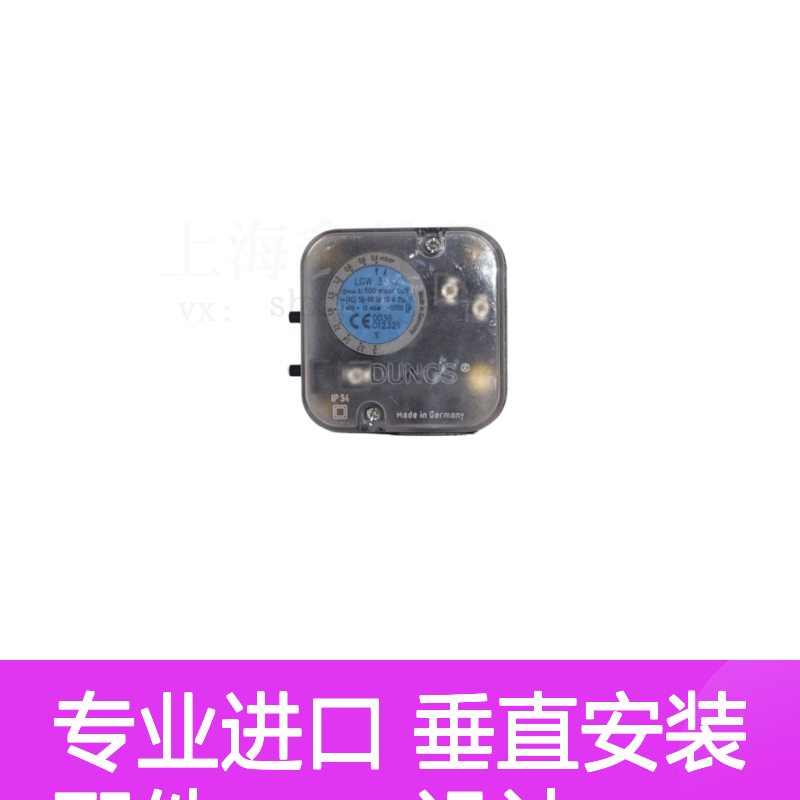 冬斯LGW50A2P压力开关 垂直安装工业级塑料制品