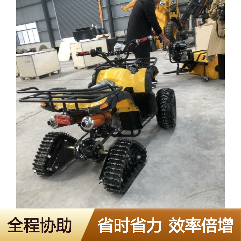6.5马力扫雪机物业家用手推式15马力大型清雪机器燃油除雪车