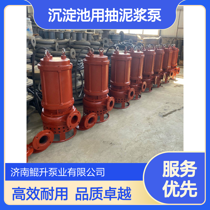 沉淀池用抽泥浆泵 耐磨潜水泥沙泵 高铬合金材质 耐用可靠