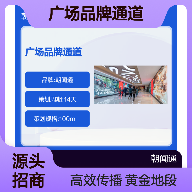 商圈广告 长沙五一广场品牌通道（通 往 王 府 井 ）广告位招商