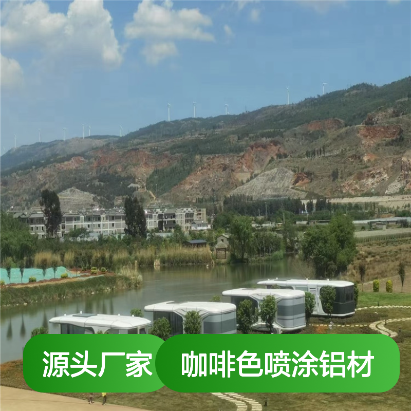 咖啡色喷涂铝材 时尚耐用 按图定制 家居装饰优选