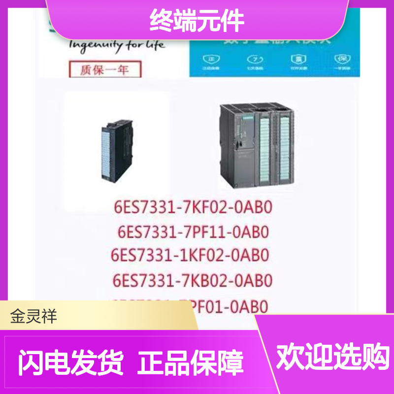 西门子前连接器6ES7390-5AB00-0AA0终端元件F. 2 电缆 W