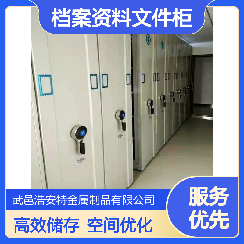 浩安特厂家 手动式密集柜 高效储存空间大 档案资料文件柜 支持定制