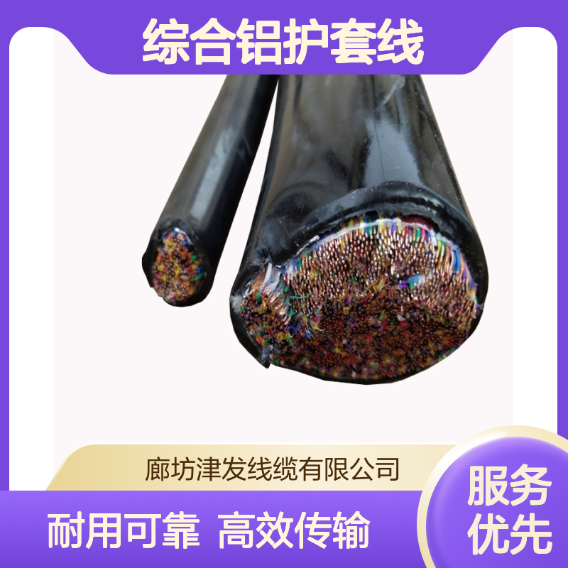 HYA20*2*0.4大对数室外通信电缆 综合铝护套线