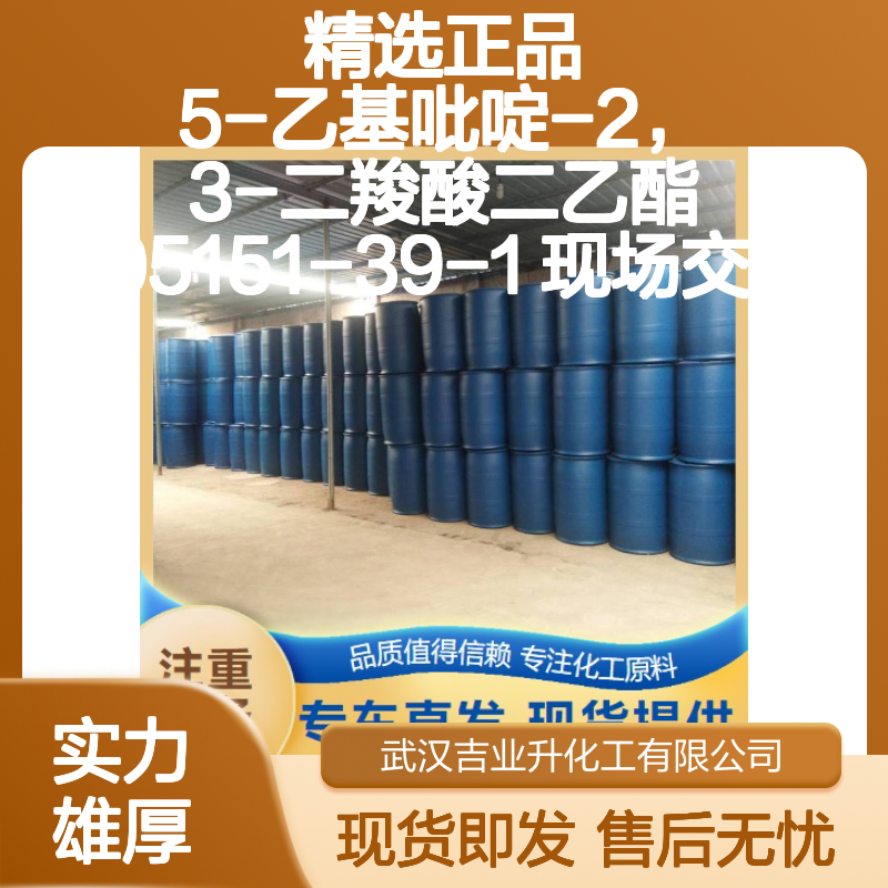 精选正品 5-乙基吡啶-2，3-二羧酸二乙酯 105151-39-1 现场交货