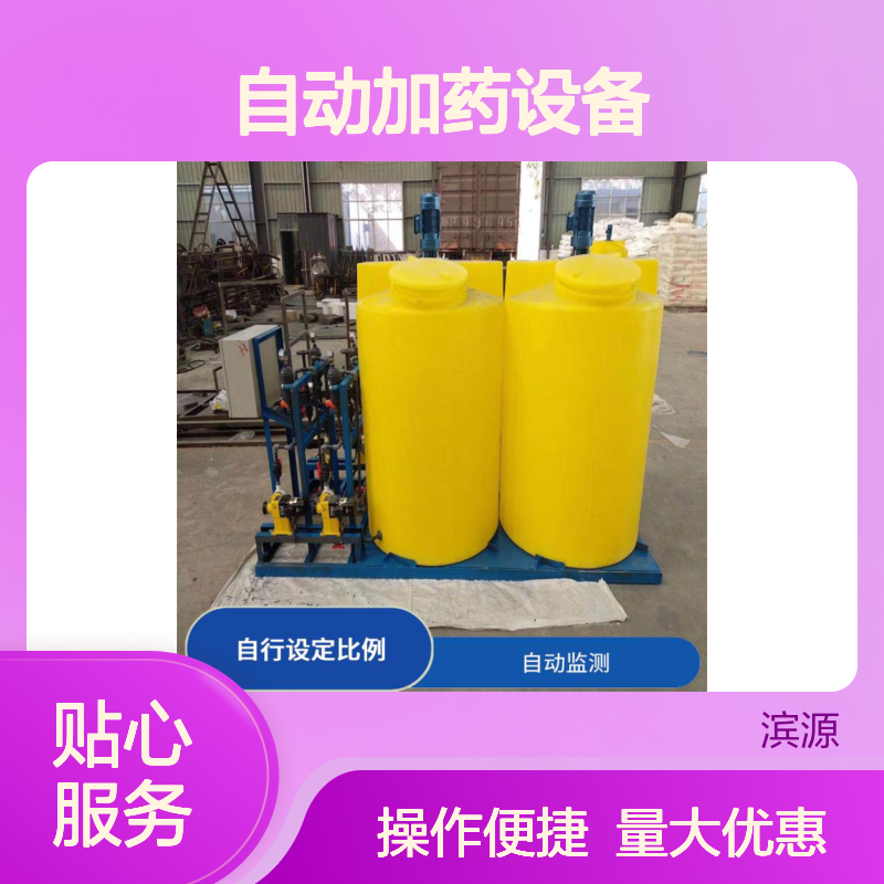 滨源 自动加药设备 自行设定比例 自动监测加药 高效便捷