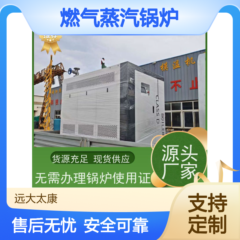 远大太康低氮冷凝燃气蒸汽锅炉 热效率98% 豆制品加工适用