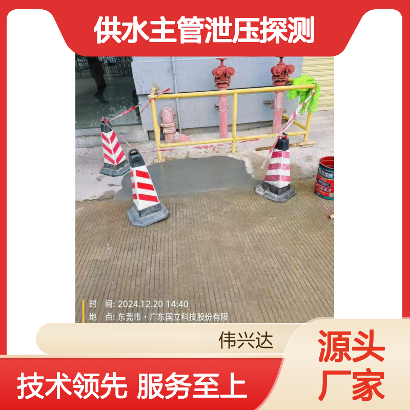 惠州市管网泄漏探测维修