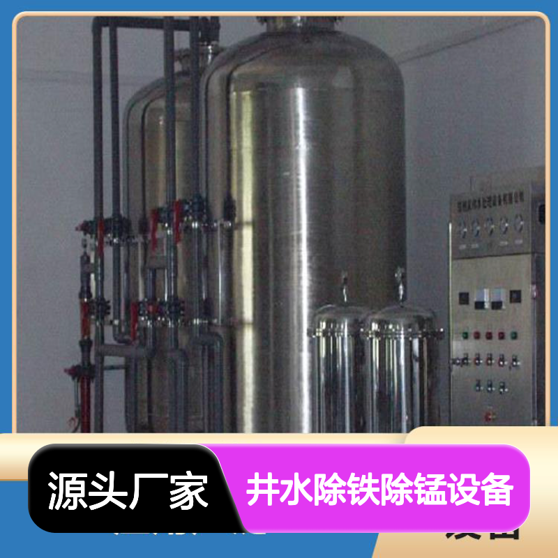 滨源 井水除铁除锰设备 高效去除铁锰 自动化控制操作简便