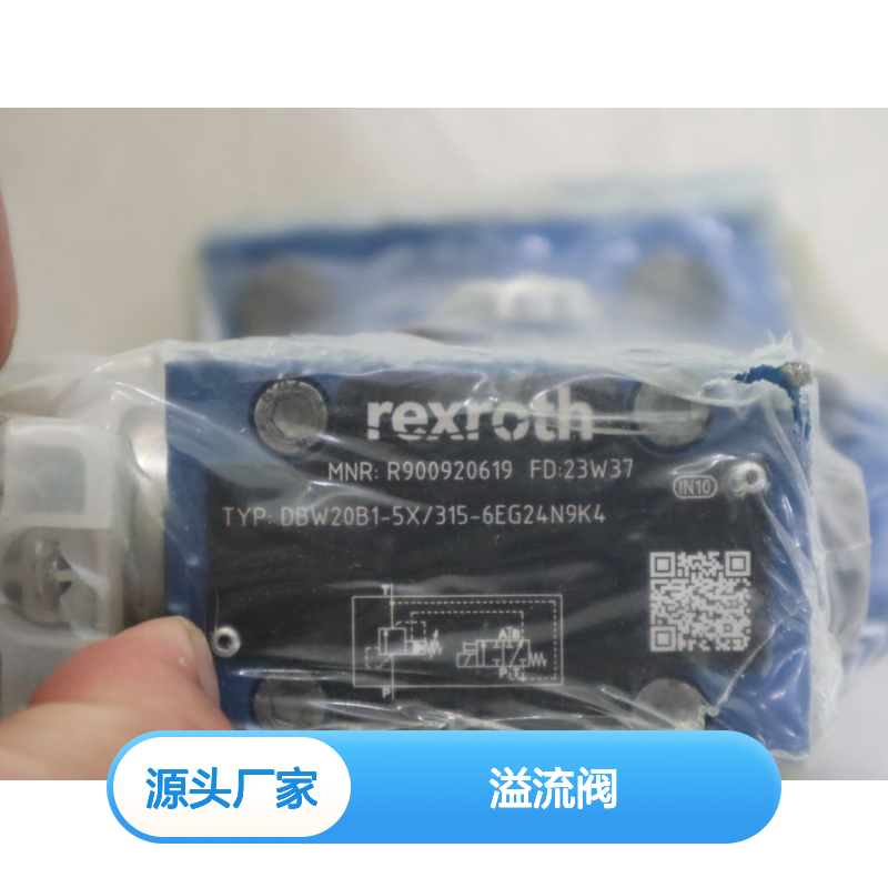 R900920619 DBW20B1-53/315-6EG24N9K4 德国力士乐REXROTH溢流阀
