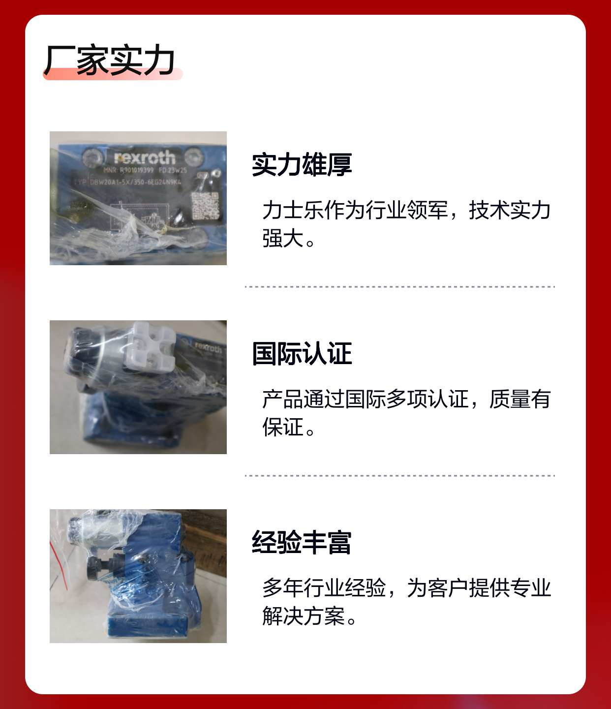 R901019399 DBW20A1-52/350-6EG24N9K4 德国力士乐REXROTH溢流阀