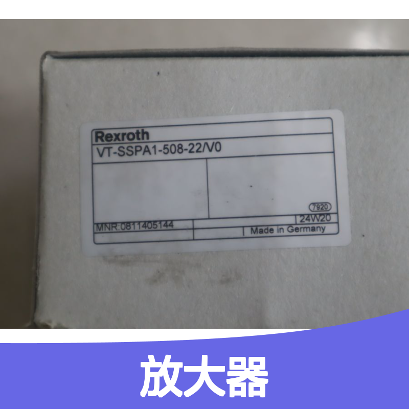 0811405144 VT-SSPA1-508-2X/V0 德国力士乐REXROTH放大器