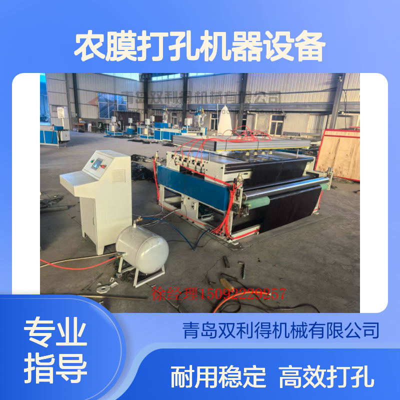 双利得厂家提供生产塑料薄膜打孔机生产线农膜打孔机器设备