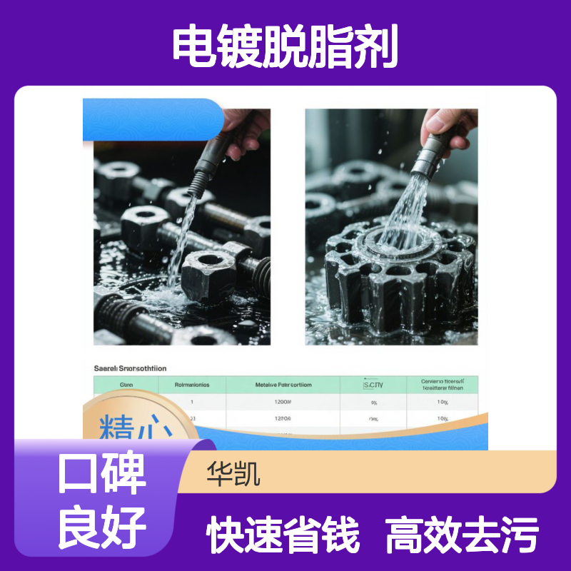 华凯 不锈钢专用 电镀脱脂剂 零晶间腐蚀 5分钟快效