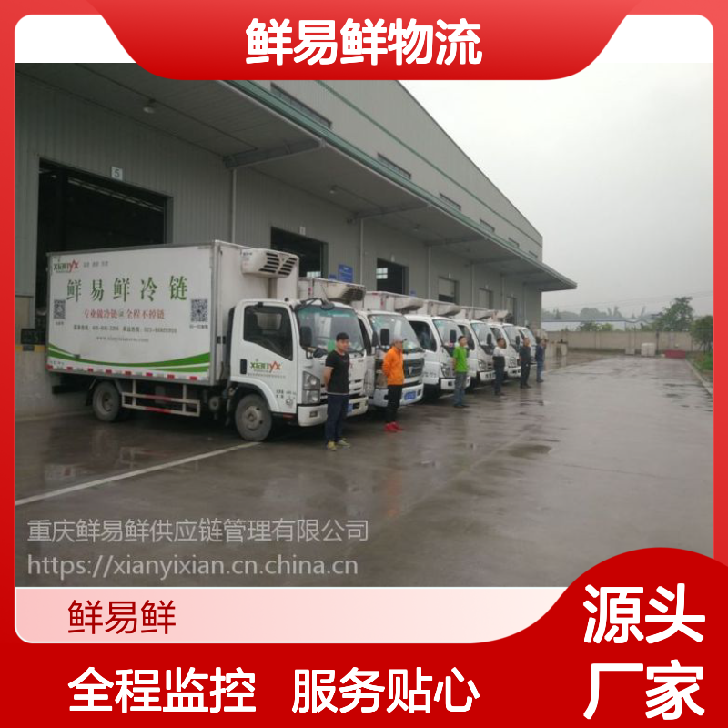 广东鲜易鲜物流 提供冷藏冷冻食物快速送达 冷链式货车运输