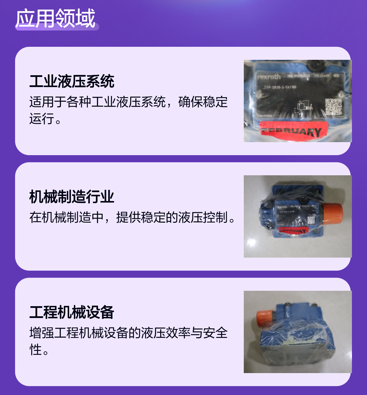 DB20-2-5X/100 DB20-2-52/100 R900589433 德国力士乐REXROTH溢流阀