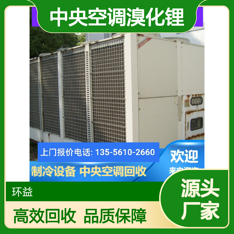 远大中央空调溴化锂溶液二手制冷机冷水机组再生回收 环益公司