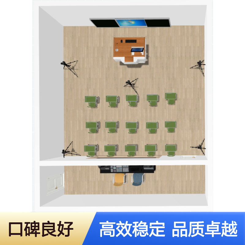 真三维虚拟演播室系统 校园电视台搭建 多媒体导播系统建设方案