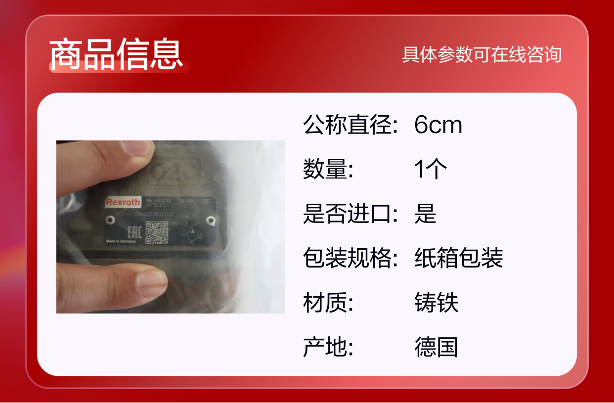 PGH4-30/020RE11VU2 R901147100 德国力士乐REXROTH齿轮泵