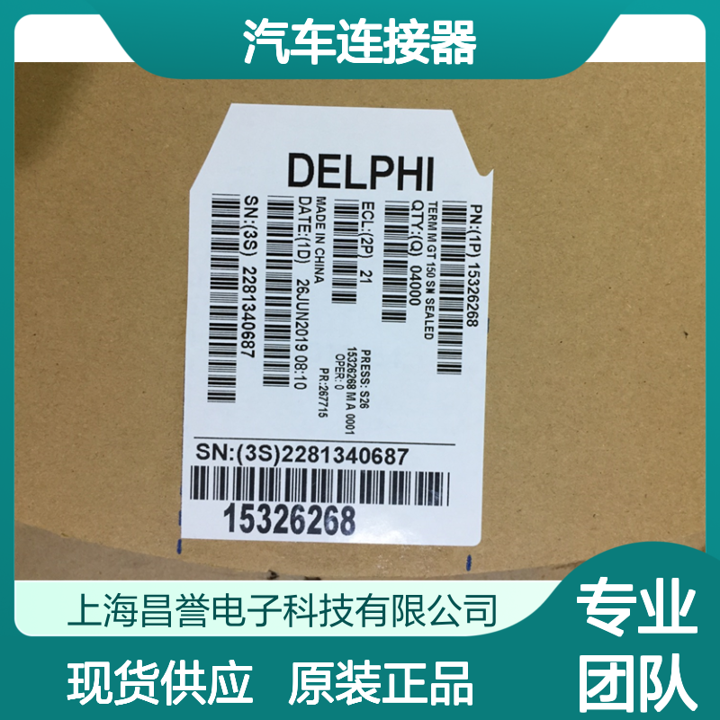 APTIV德尔福12065266盲堵 原装现货,汽车连接器