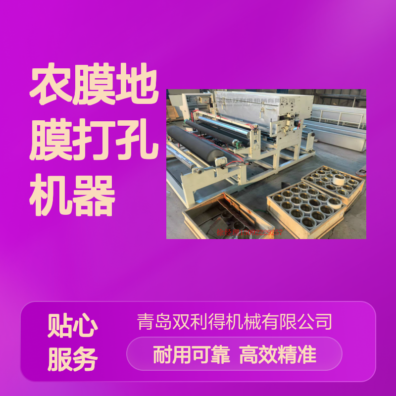 塑料农膜地膜打孔机器加工定制双利得生产薄膜打孔设备