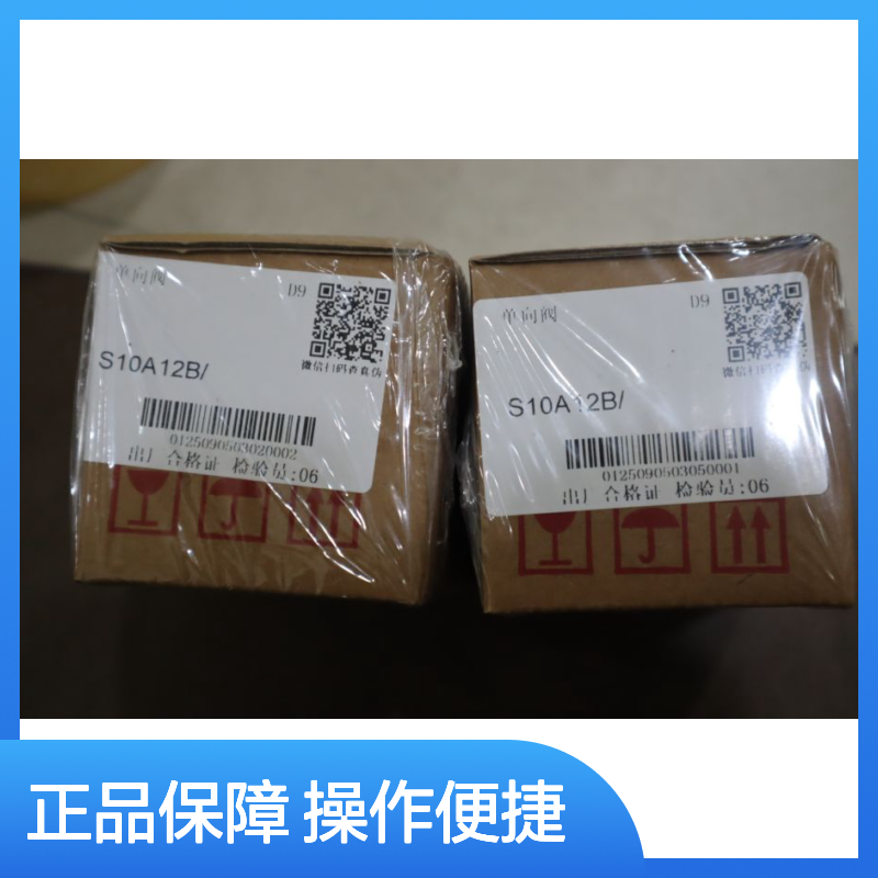 S10A12B/华德HUADE单向阀 液压系统专用 高效稳定