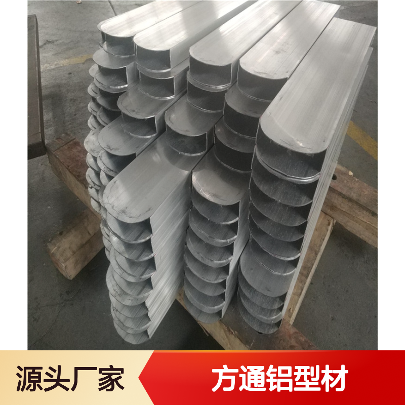 本市内圆弧焊接方通铝型材 精准安装方式 解决色差问题