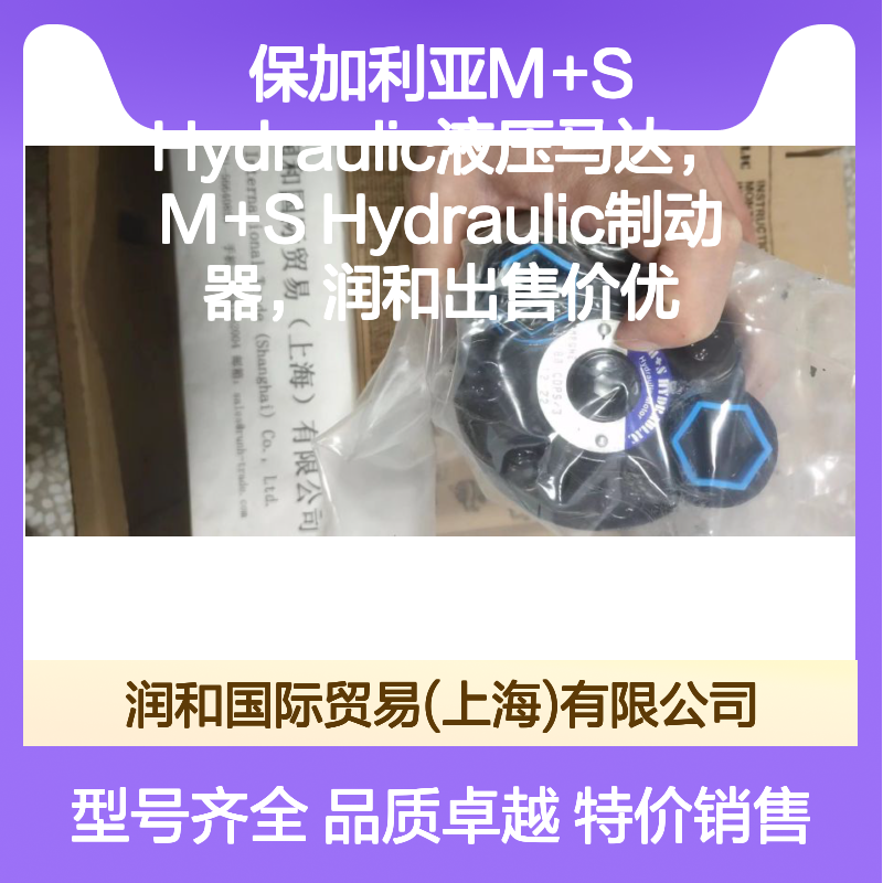 润和出售 保加利亚M+S Hydraulic 液压马达 制动器 性能稳定