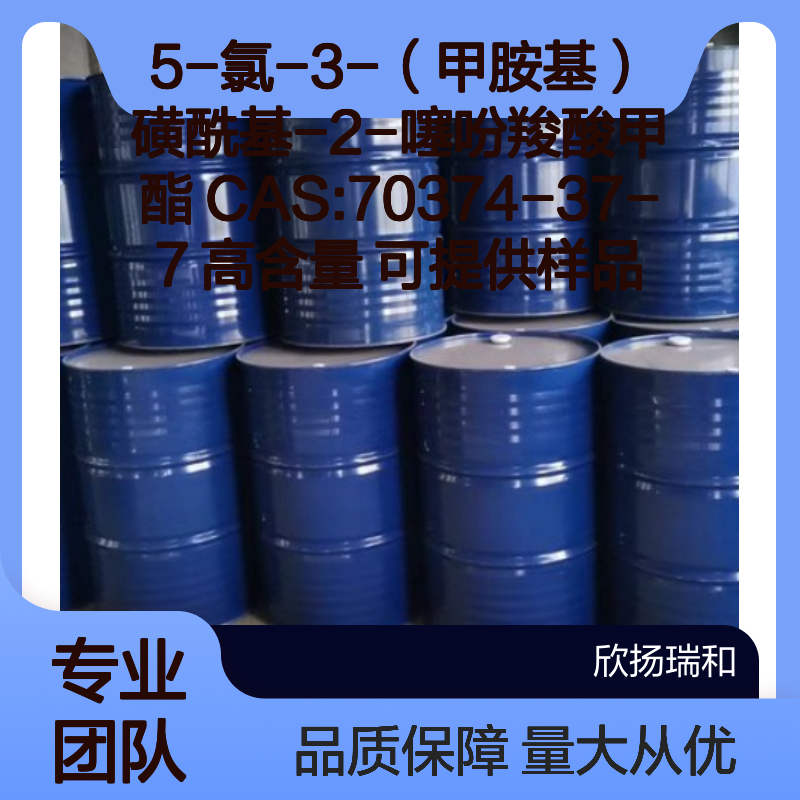 5-氯-3-（甲胺基）磺酰基-2-噻吩羧酸甲酯 CAS70374-37-7 高含量