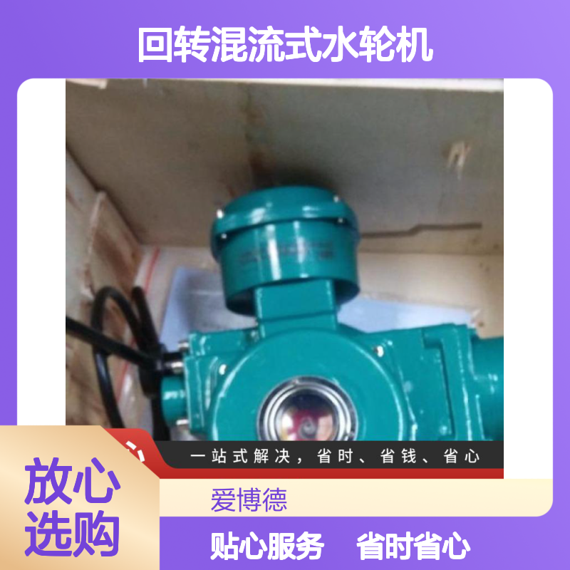 SQC系列 部分回转混流式水轮机 电动执行器 阀门开启关闭装置