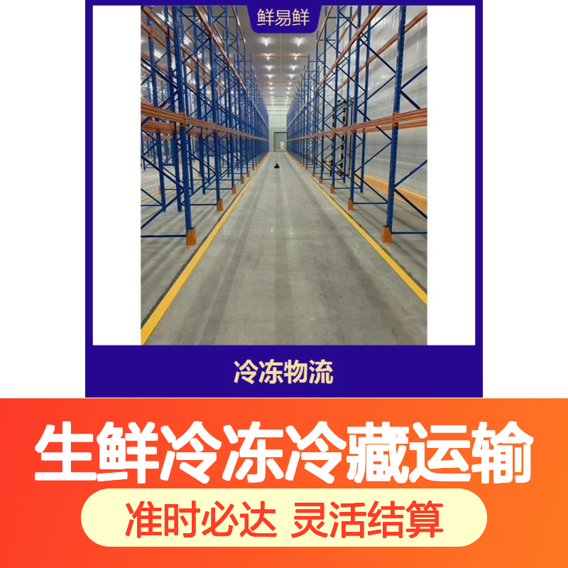鲜易鲜冷链物流 生鲜冷冻冷藏专业运输 全程保险准时必达