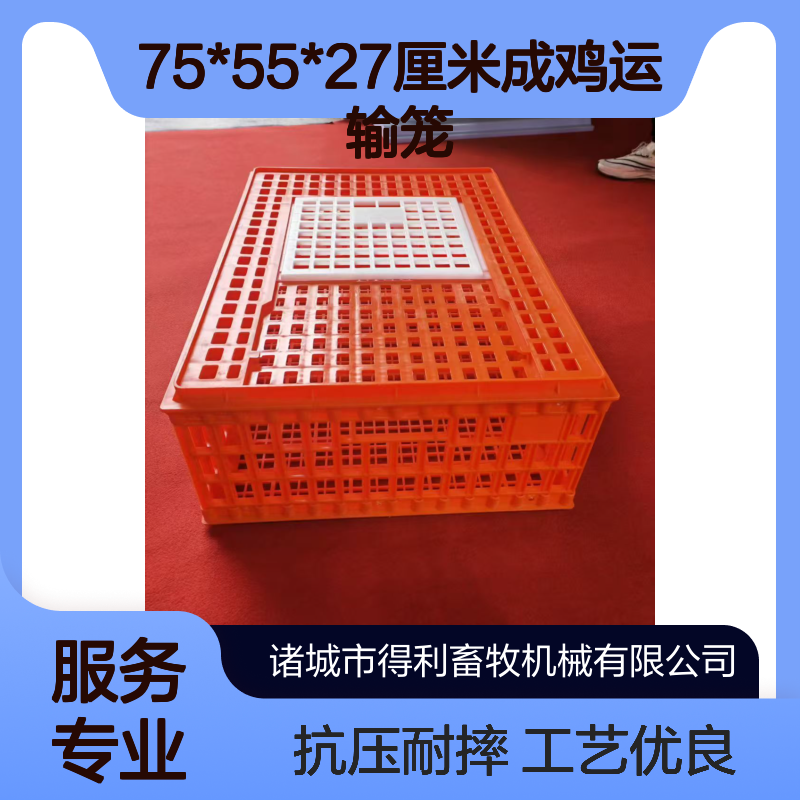成鸡运输笼 鸭筐子 塑料大鸡笼子 加厚加高鹅笼子