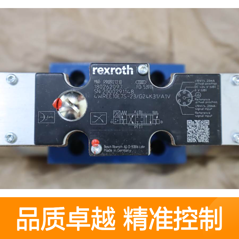 R900927230 4WREE10E75-2X/G24K31/A1V 德国力士乐REXROTH比例阀