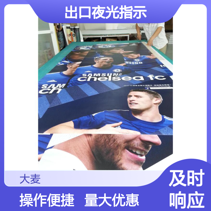 出口夜光指示通用标识牌 夜光地贴 广告展览灯箱专用