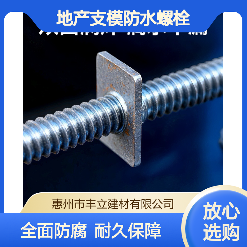 丰立 整体式止水螺杆 14国标 地产支模防水螺栓 加固建材