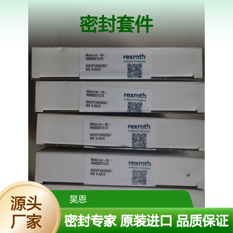 R900357573 WE 6.6X/E DICHTUNGSSSAT 德国力士乐REXROTH 密封套件