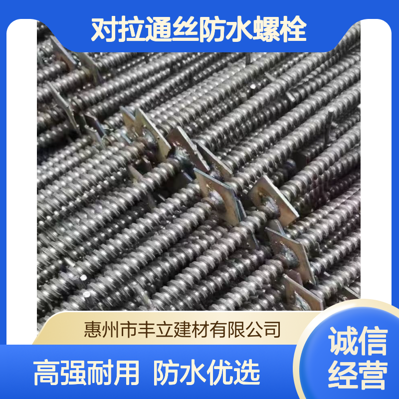 丰立 止水螺杆14厘一体式高强对拉通丝防水螺栓