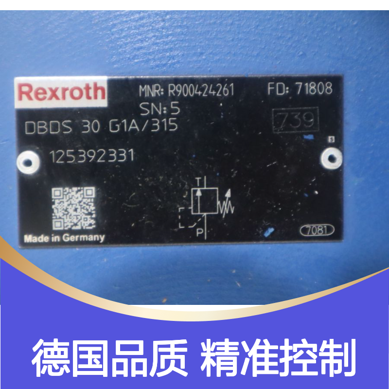 R900424261 DBDS30G17/315 DBDS30G18/315 德国力士乐REXROTH溢流阀