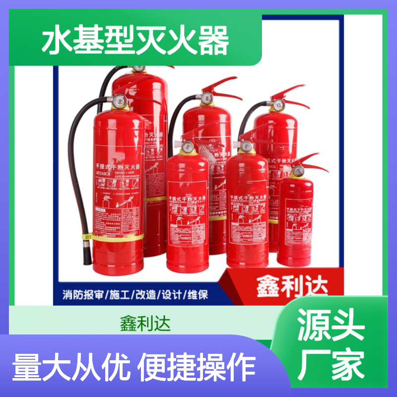 水基型灭火器 消防检测安全高效 手提式设计 专业维修