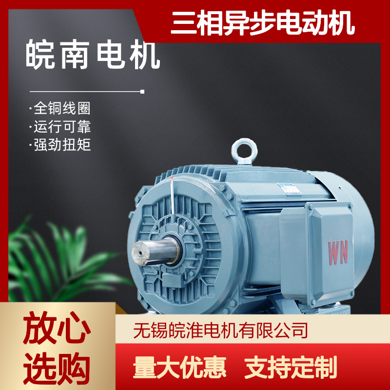 安 徽皖南电机YLKK系列全铜线圈高压三相异步电动机经销商