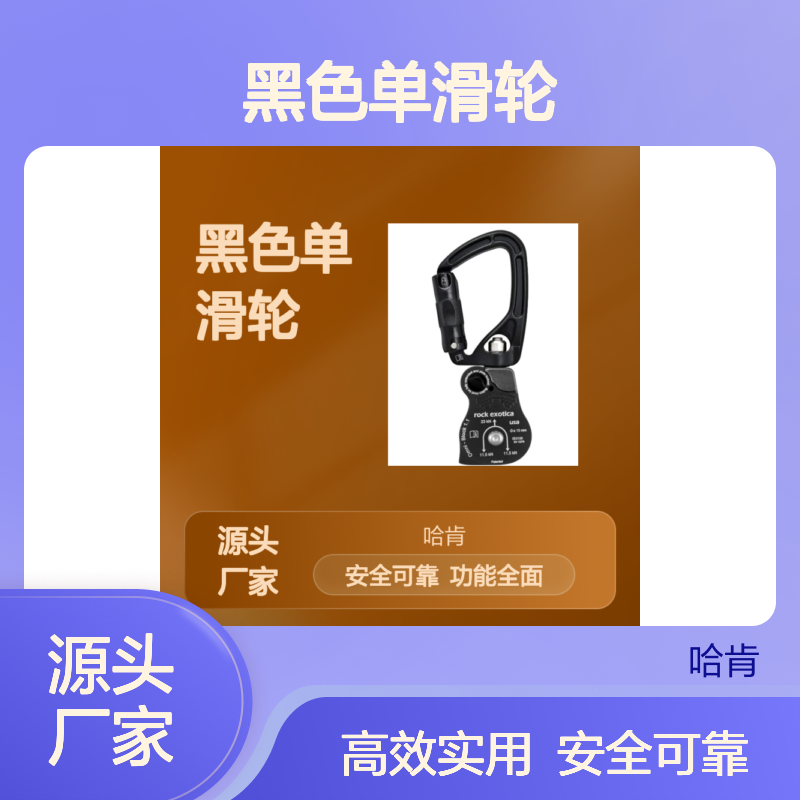 Rock Exotica Omni-Block 1.1英寸万向滑轮（黑色单滑轮）