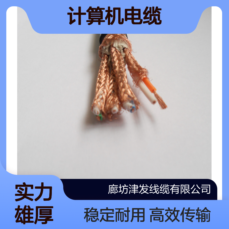 铜丝编织屏蔽DJYVP2对对绞仪器信号计算机电缆