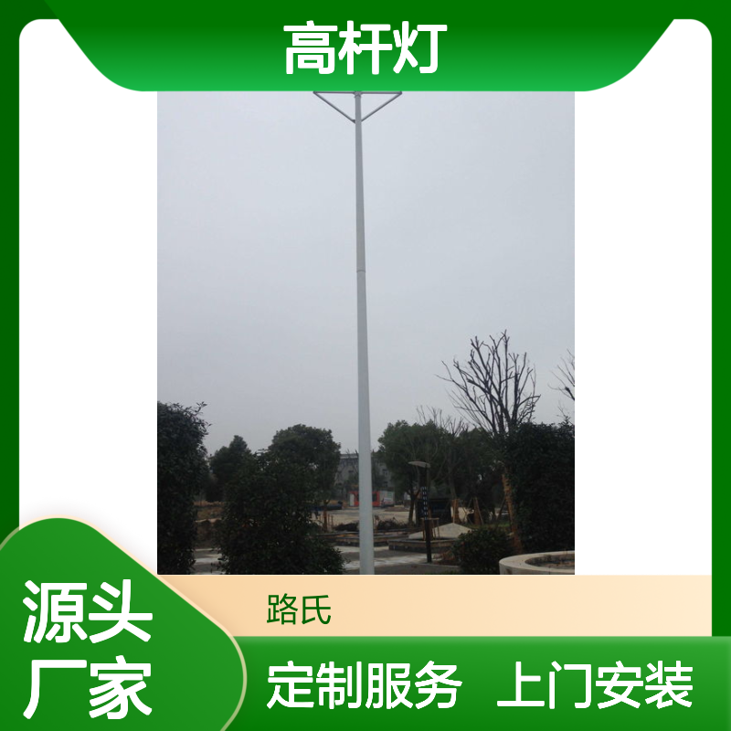 15米高杆灯 中杆灯 厂家销售 现场指导安装 嵌入式