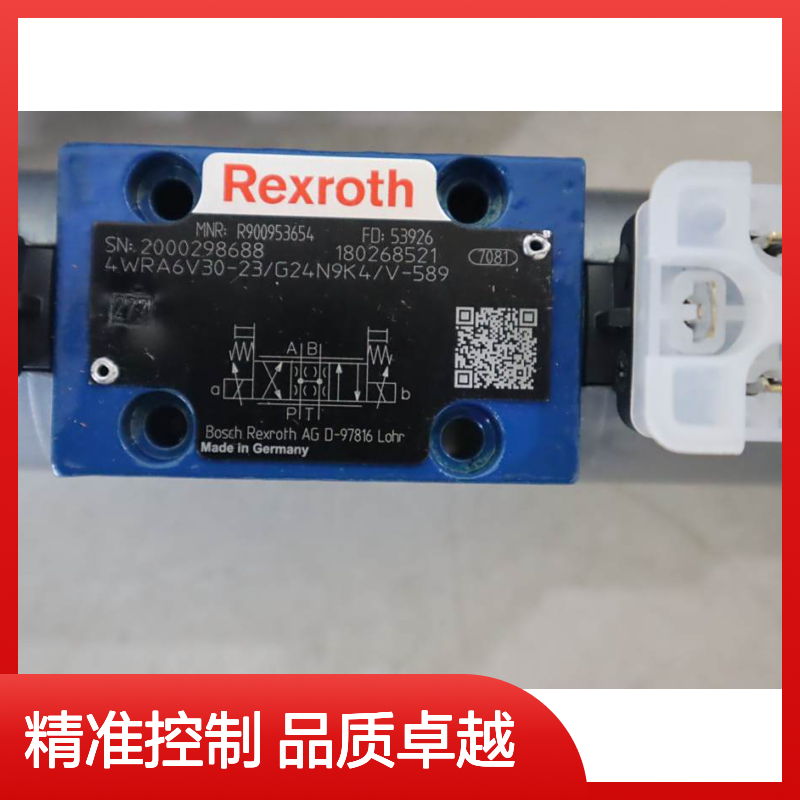 4WRA6V30-22/G24N9K4/V-589 R900953654 德国力士乐REXROTH比例阀