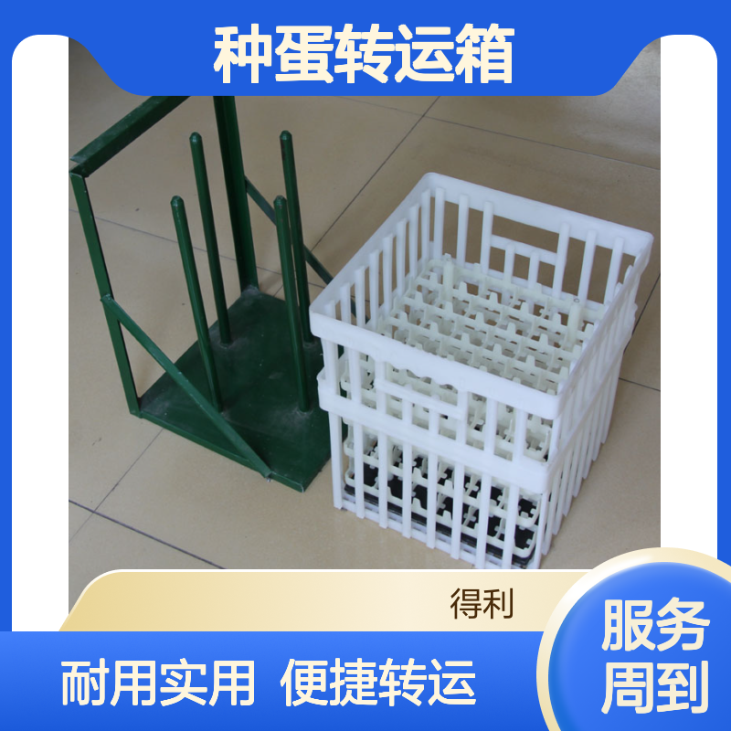 新式种蛋筐 方形蛋筐 配套42枚蛋托使用 种蛋转运箱