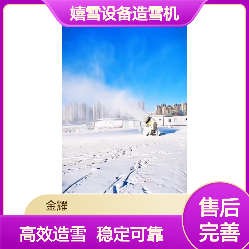 全自动造雪机嬉雪设备造雪仿真雪花机厂家制雪