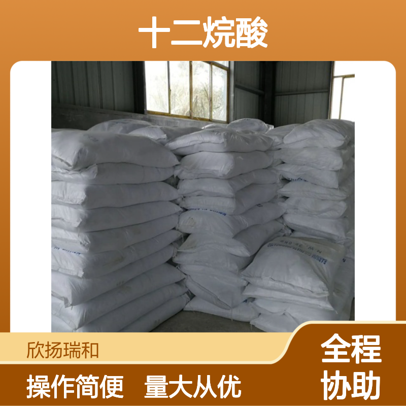 月桂酸 CAS:143-07-7 十二烷酸 高含量有机原料 化工合成优选