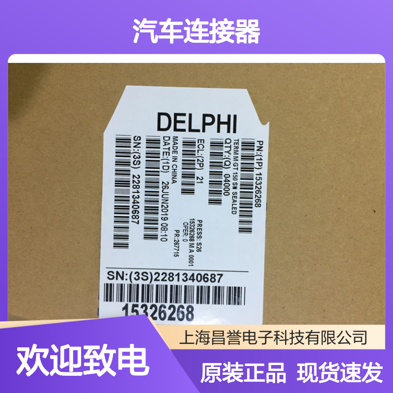 APTIV德尔福15305170盲堵 原装现货,汽车连接器