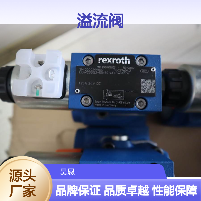 DBW25BG2-5X/50-6EG24N9K4 R900919803 德国力士乐REXROTH溢流阀
